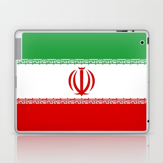 flag of iran- Persia, Iranian,persian, Tehran,Mashhad,Zoroaster. Laptop & iPad Skin