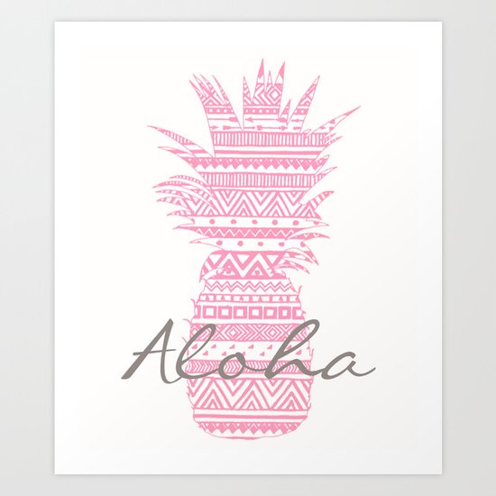 Pink Paradise 2 Art Print