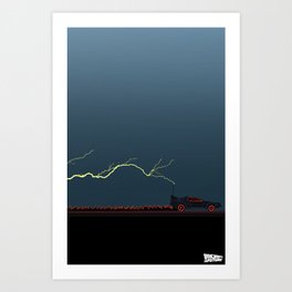 Back to the future - Movie Poster Art Print