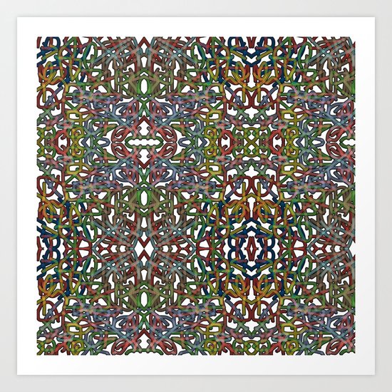 Pattern #11 Art Print