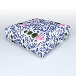 Southern Living - Chinoiserie Pattern Outdoor Floor Cushion