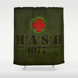 M*A*S*H Shower Curtain