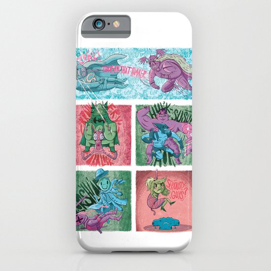 Superheroes SF iPhone & iPod Case