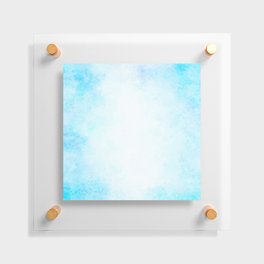 Soft Blue Floating Acrylic Print