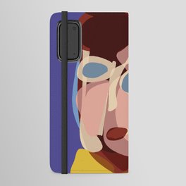 Cubist Portrait of a Woman abstract  Android Wallet Case