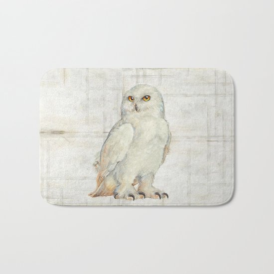 SnowOwl Bath Mat