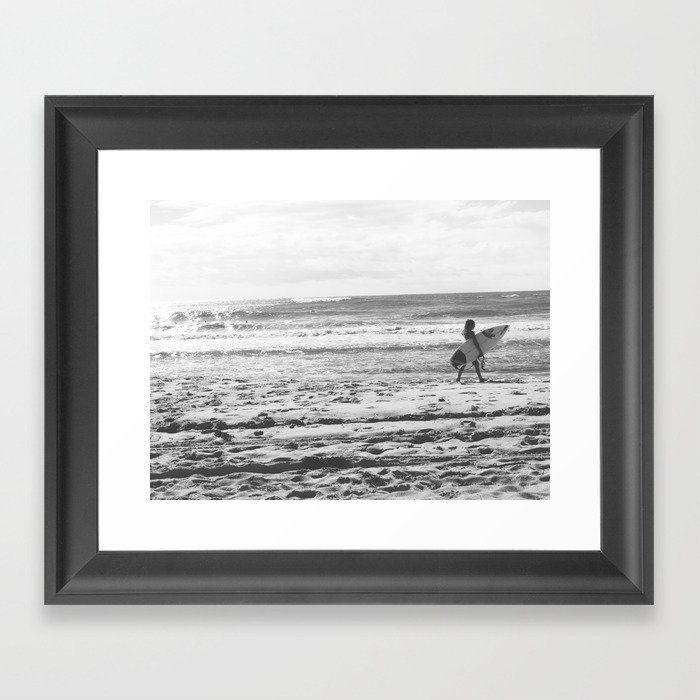 beach Framed Art Print