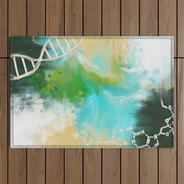 Abstract DNA Outdoor Rug
