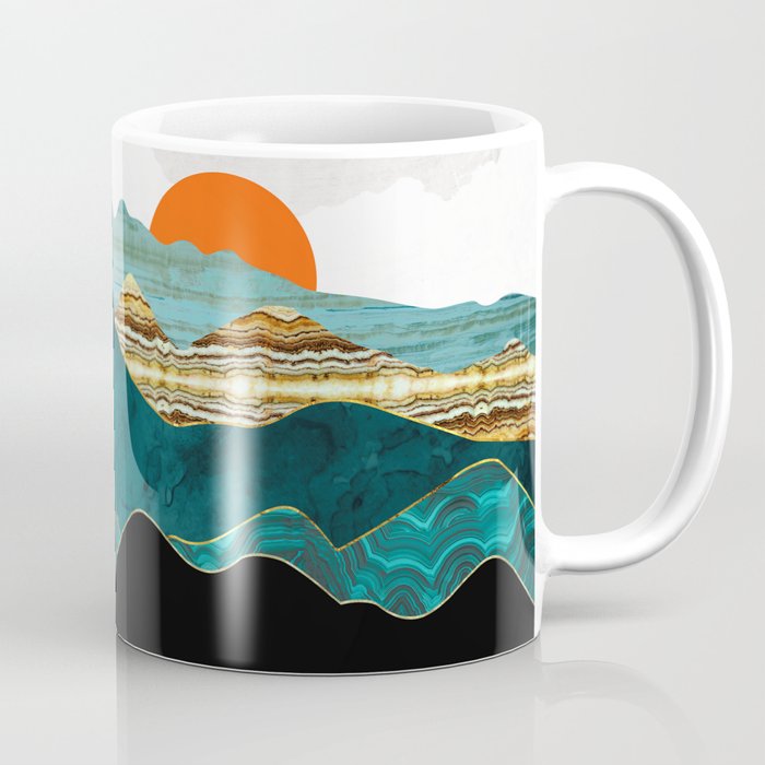 Turquoise Vista Coffee Mug