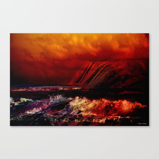 Volcano Canvas Print