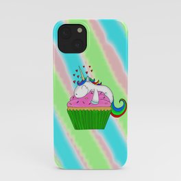 Chibi Unicorn cupcake iPhone Case
