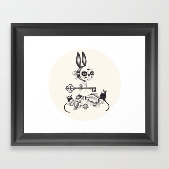 catrina Framed Art Print