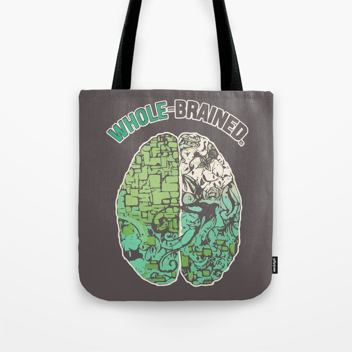 Whole-Brained Tote Bag