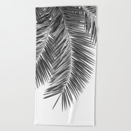 Palm Leaves Tropical Finesse #1 #tropical #wall #art #society6 Beach Towel