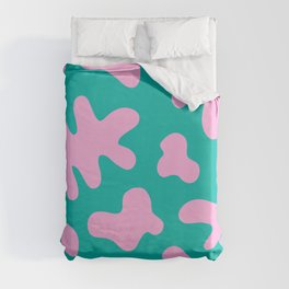 Abstract minimal shape pattern 5 Duvet Cover