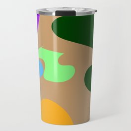 1 Abstract Shapes Organic 220516 Travel Mug