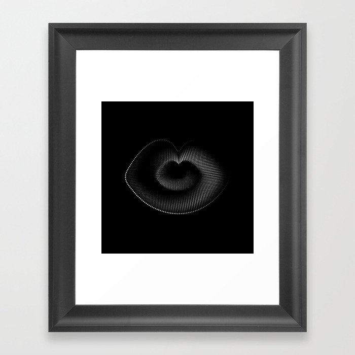 Black Holes / Kiss Framed Art Print