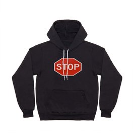 Red Traffic Stop Sign Hoody | Digital, Sign, Stopsign, Roadsign, Photo, Safety, Stop, Red, Traffic, Trafficsign 