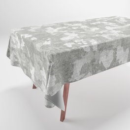 Light Gray Abstract Tablecloth