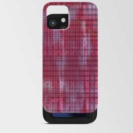 Interesting abstract background and abstract texture pattern design artwork. iPhone Card Case