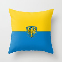 Flag of Upper Silesia Throw Pillow