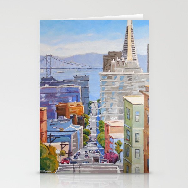View of San Francisco Stationery Cards