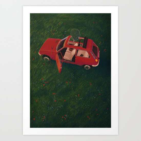 I'll Be Back In 20 Years Art Print