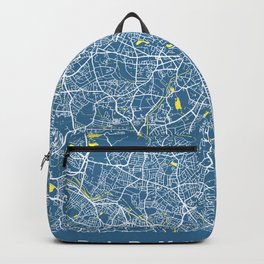 BIRMINGHAM Map - England | Blue + Colors, Review My Collections Backpack