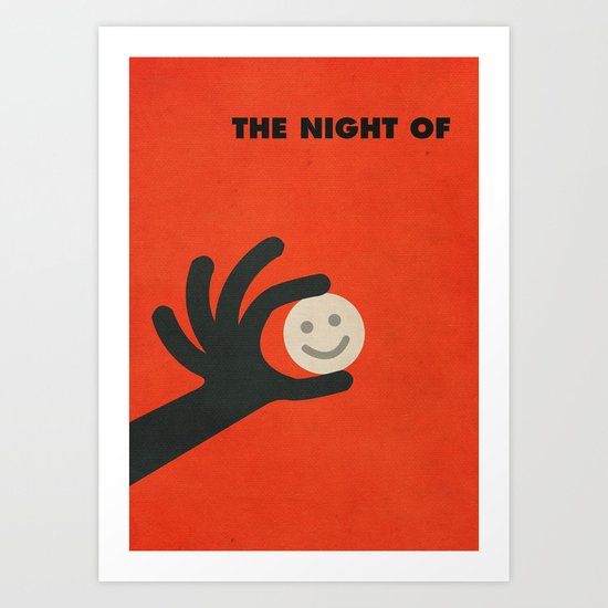 The Night Of Minimalist Poster Art Print