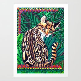 Ocelot Art Prints Society6