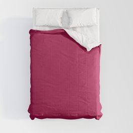 Purplish Red Comforter