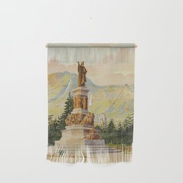 Trento Italy Statue Dante Wall Hanging