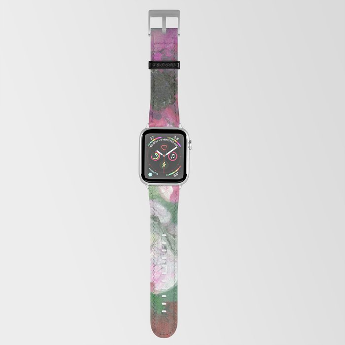 acrylic flowers in flow N.o 2 Apple Watch Band