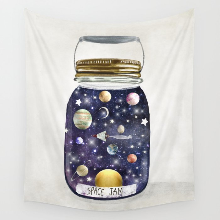 大人気新品  space jam jar Art Print by bri.buckley | Society6 絵画
