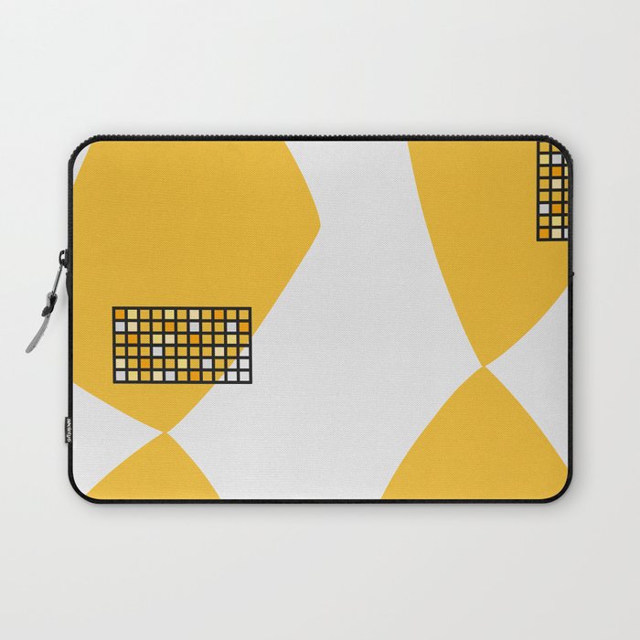 Abstract shapes color grid 6 Laptop Sleeve