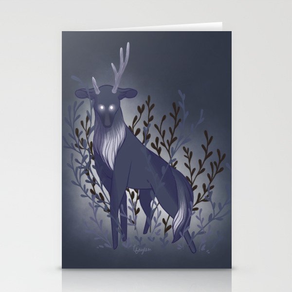 The Dark Deer Stationery Cards