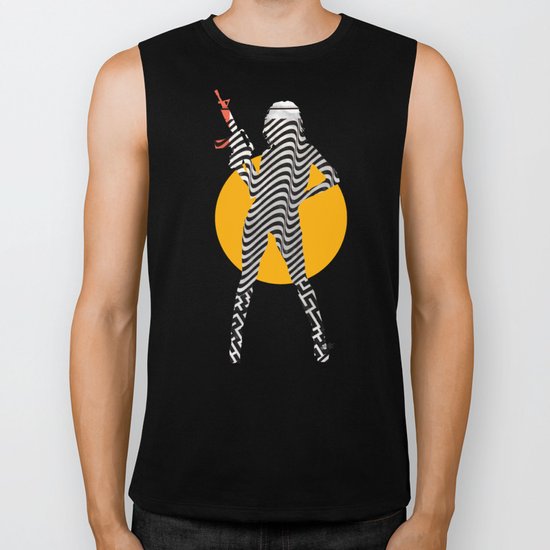 PowerWoman - Streifenhörnchen StreetFighter Biker Tank
