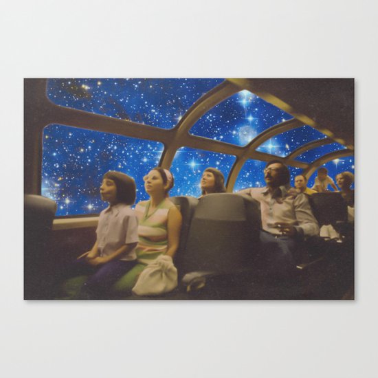 Space Holiday Canvas Print