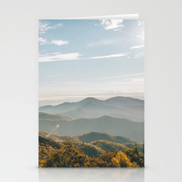 The Great Smoky Mountains // 1 Stationery Cards