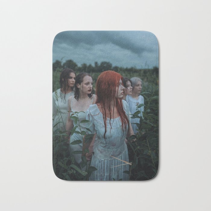 Lost horizon; the stories and visions of girls and women female friends portrait fantasy color photograph / photography Bath Mat