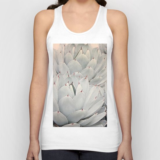Succulent Blush Unisex Tank Top