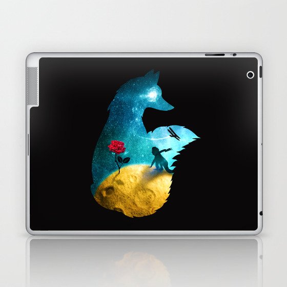 The Most Beautiful Thing (dark version) Laptop & iPad Skin