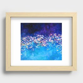 Summer seas Recessed Framed Print