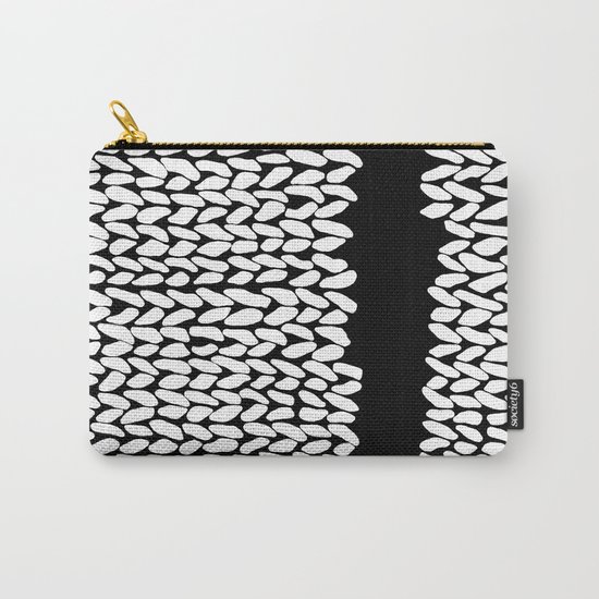 Missing Knit On Side Carry-All Pouch