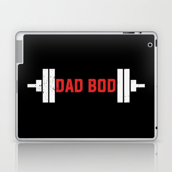 Dad Bod Workout Laptop & iPad Skin