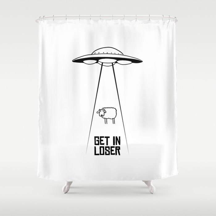 GetInLoser. Shower Curtain