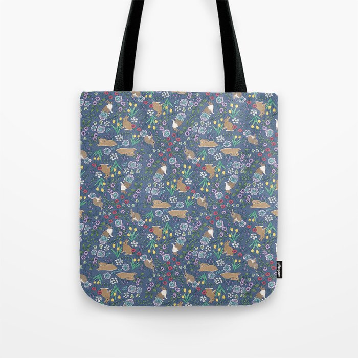 with early spring flowers Tote Bag