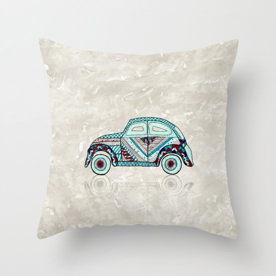 VosVos in Wonderland Throw Pillow