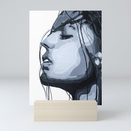 Side Profile Mini Art Print