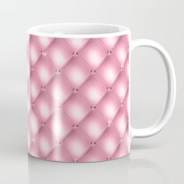Glam Pink Tufted Pattern Mug